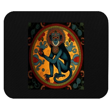 Discover Cute Spider Monkey Animal Lovers Spider Monkey Mouse Pads