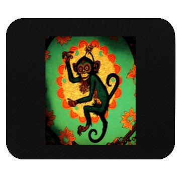 Discover Cute Spider Monkey Animal Lovers Spider Monkey Mouse Pads