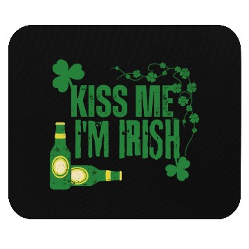 Discover Kiss Me I'm Irish Mouse Pads
