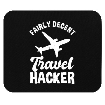 Discover Travel Hacker Mouse Pads