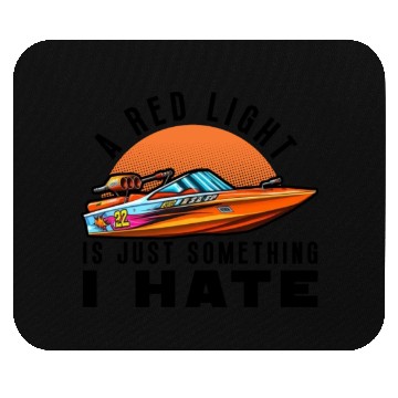Discover Drag Boat Racing Racer Speed Boat Driver Mouse Pads