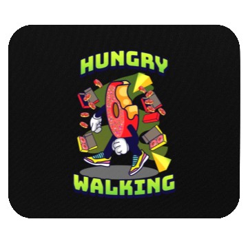Discover Hungry Walking Mouse Pads
