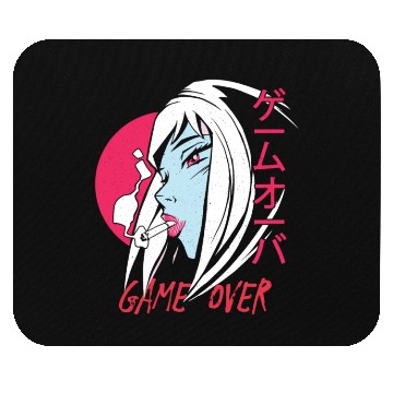Discover Anime Manga Girl - Game over Mouse Pads