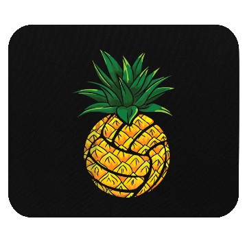 Discover Funny Pineapple Volleyball Mouse Pads