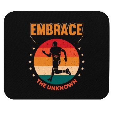 Discover Cross Running, Push Yourself To The Limit Mouse Pads