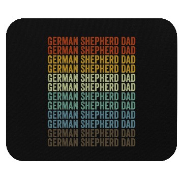 Discover German Shepherd Dad German Shepherd Dog Lover Dog Mouse Pads