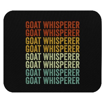 Discover Goat Whisperer Goat Lovers Farmer Mouse Pads