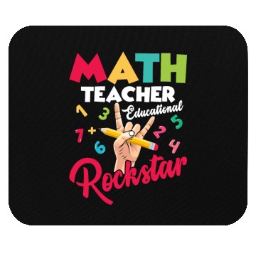 Discover Math Teacher Summer Edition Education School Mouse Pads