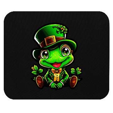 Discover Frog Spells On St. Patrick's Day Mouse Pads