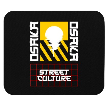 Discover Osaka Street Culture Mouse Pads