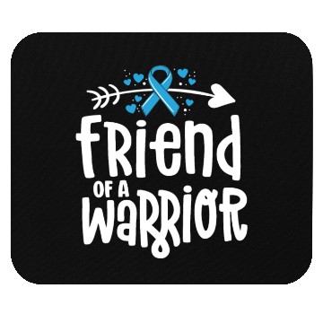 Discover Friend Of A Warrior Support Team Prostate Cancer Mouse Pads