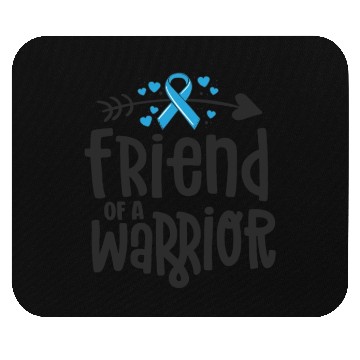 Discover Friend Of A Warrior Support Team Prostate Cancer Mouse Pads
