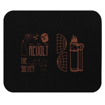 Discover Revolt the Society Mouse Pads