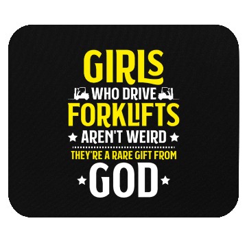 Discover Forklift Operator Forklift Driver Forklift Truck Mouse Pads