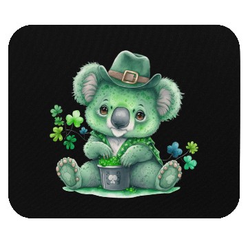 Discover St Patrick's Day Irish Funny Koala Saint Patrick Mouse Pads