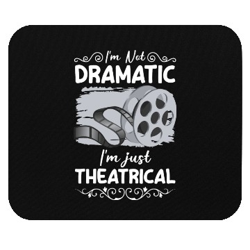 Discover Actress Stage Drama Club Mouse Pads
