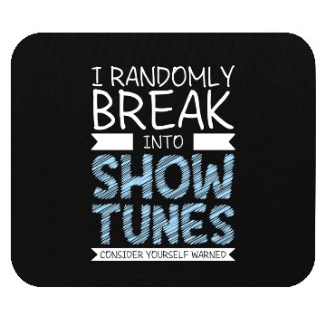 Discover Actress Theater Fan Musical Mouse Pads