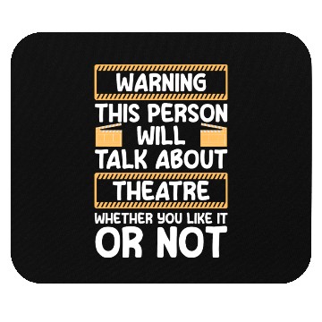 Discover Theater Direction Drama Club Mouse Pads