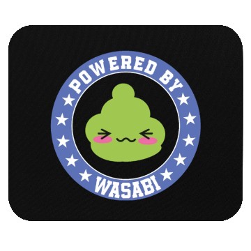 Discover Powered By Wasabi Mouse Pads