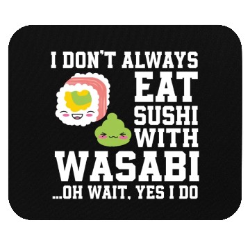 Discover Sushi And Wasabi Mouse Pads