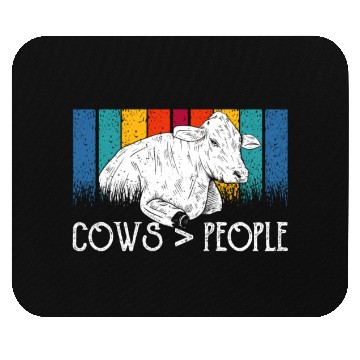 Discover Cows > People Lover Farm Animals Cow Mouse Pads