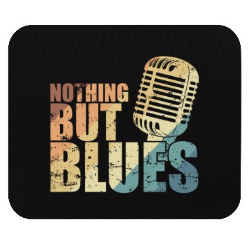 Discover Nothing but Blues Music Trumpet Mouse Pads