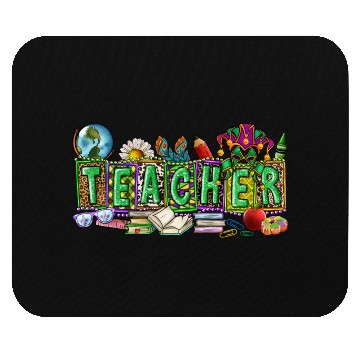Discover Mardi Gras Teacher Mouse Pads