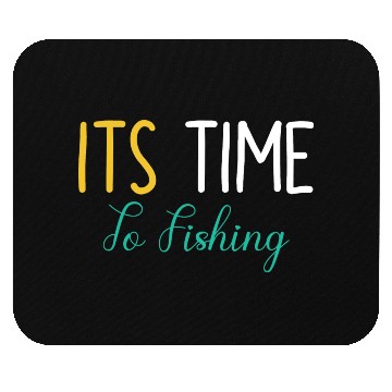 Discover Fishing Lover Design Mouse Pads