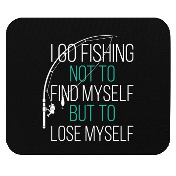 Discover Fishing Lover Design Mouse Pads