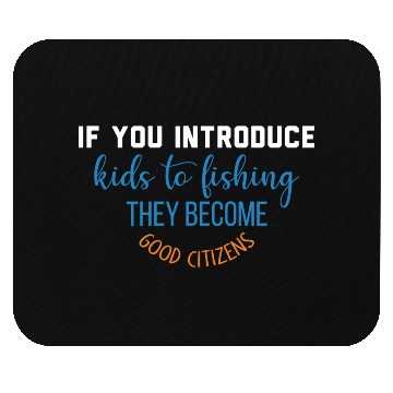 Discover Fishing Lover Design Mouse Pads