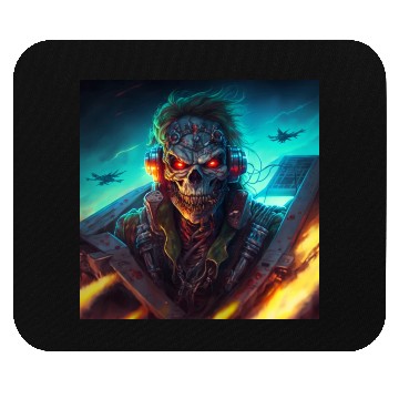 Discover ZOMBIE IRON MAIDEN (version 13) Mouse Pads