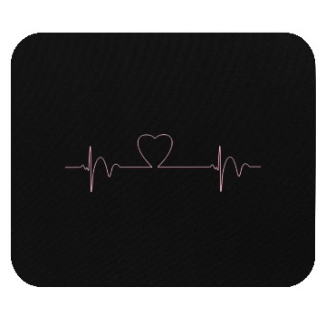 Discover Heart Beat 1 Mouse Pads