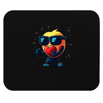 Discover Valentine's Day Heart Mouse Pads
