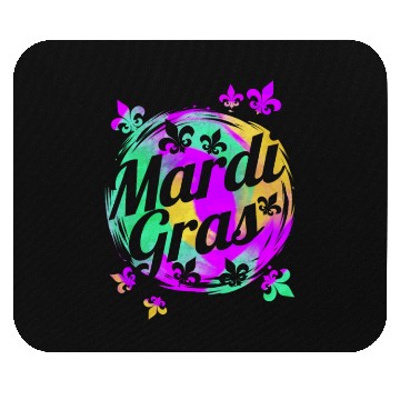 Discover Fleur De Lis Logo For Mardi Gras Mouse Pads