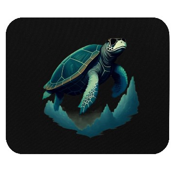 Discover Cute turtle Mouse Pads