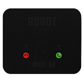 Discover Robot Robotics Engineer Phone Mouse Pads