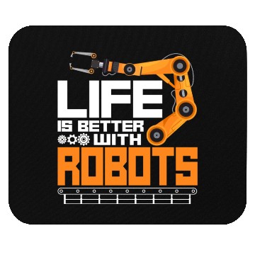 Discover Robot Robotics Engineer Vintage Mouse Pads