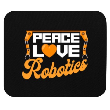 Discover Robot Robotics Engineer Female Mouse Pads