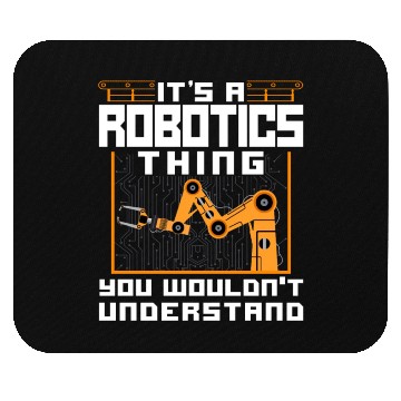 Discover Robot Robotics Engineer Vintage Mouse Pads