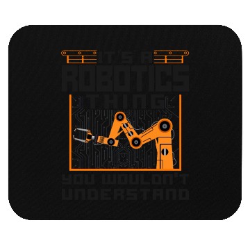 Discover Robot Robotics Engineer Vintage Mouse Pads