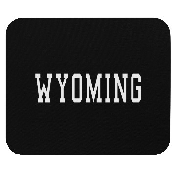 Discover Wyoming Design Mouse Pads