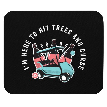 Discover Peace Love Golf Mouse Pads