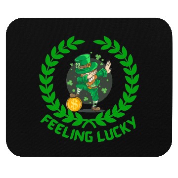 Discover St Patricks day special feeling lucky Mouse Pads