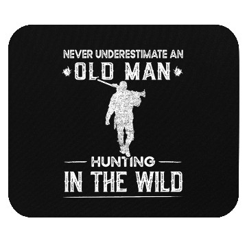 Discover Funny Retired Hunter Saying American Deer Hunting Mouse Pads