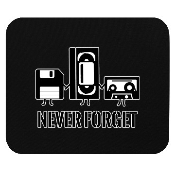 Discover Never Forget 90s Mouse Pads