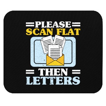 Discover Postal Worker Mailman Delivery Mail Escort Mouse Pads