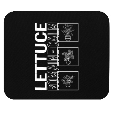 Discover Lettuce Romaine Calm, Garden Plant Gardening Mouse Pads