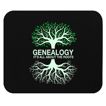 Discover Family Tree Mouse Pads Genealogy
