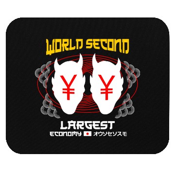 Discover World Second Largest Economy Mouse Pads