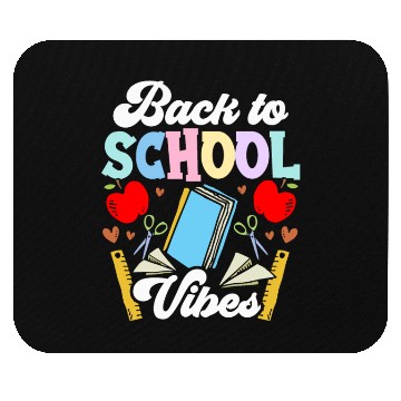 Discover Back To School Vibes Teacher Pupil Grade Mouse Pads